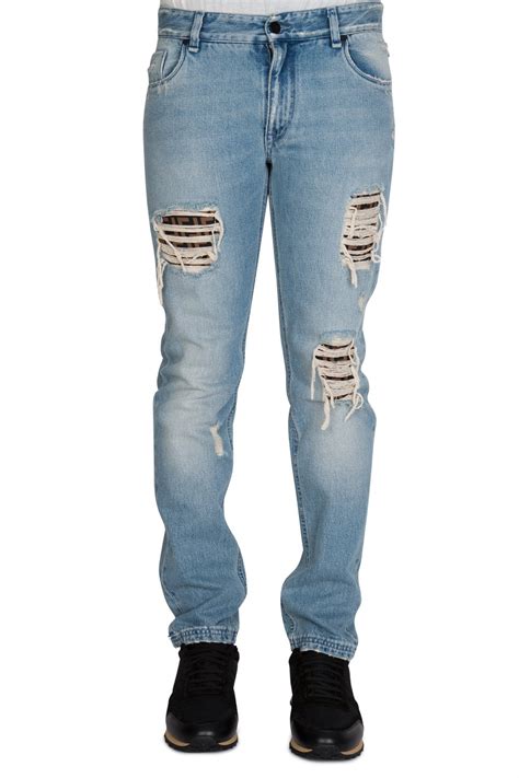 fendi ripped jeans|fendi clothing for women.